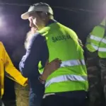 Plungė riflemen told a dramatic story of how an elderly woman lost in the forest was found
