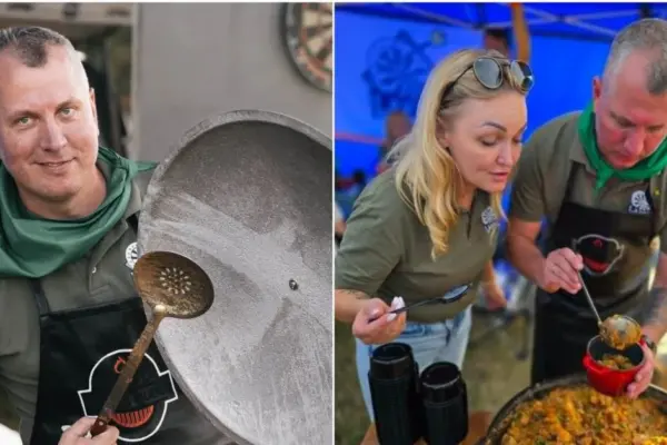 In the square during Assumption Day, huge pots of stews were boiling: the winners shared their secret recipe