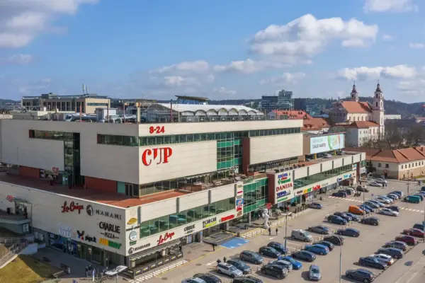 In the center of Vilnius – commotion: a report of smoke in the shopping center