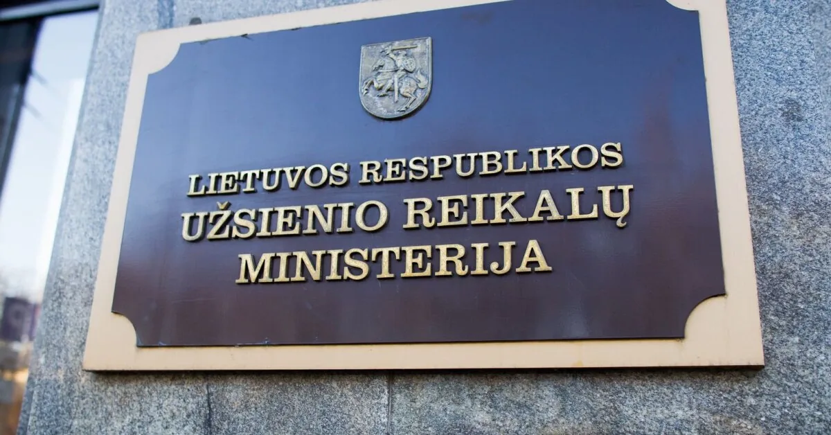 URM seeks to obtain official information about the Lithuanian citizen convicted in Kaliningrad