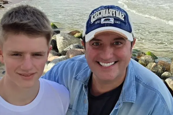 Due to the event in his son's life, Cicinas was flooded with a sea of congratulations: "Rytuk! You are not living in vain"