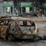 Russian drone struck a warehouse near Kyiv: more than 200 people evacuated