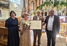 Birutė and Romualdas celebrated their golden wedding anniversary