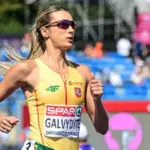 Chafed elbow, hip, and broken shoe, but Galvydytė – in the final! "The universe's return to me"