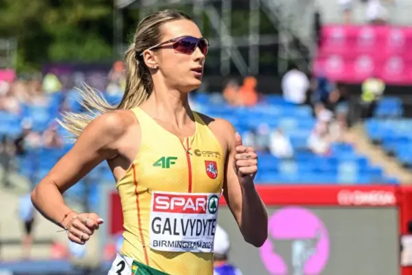 Galvydytė, adorned with sparkling glasses, came first: "I tried them on and don't want to take them off"