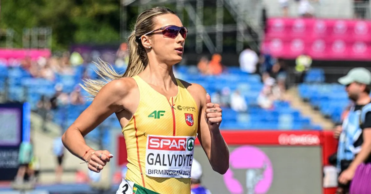 Galvydytė, adorned with sparkling glasses, came first: "I tried them on and don't want to take them off"
