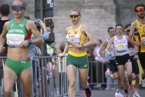 Vaida Žūsinaitė-Nekriošienė – in the top 30 of the European Championship marathon