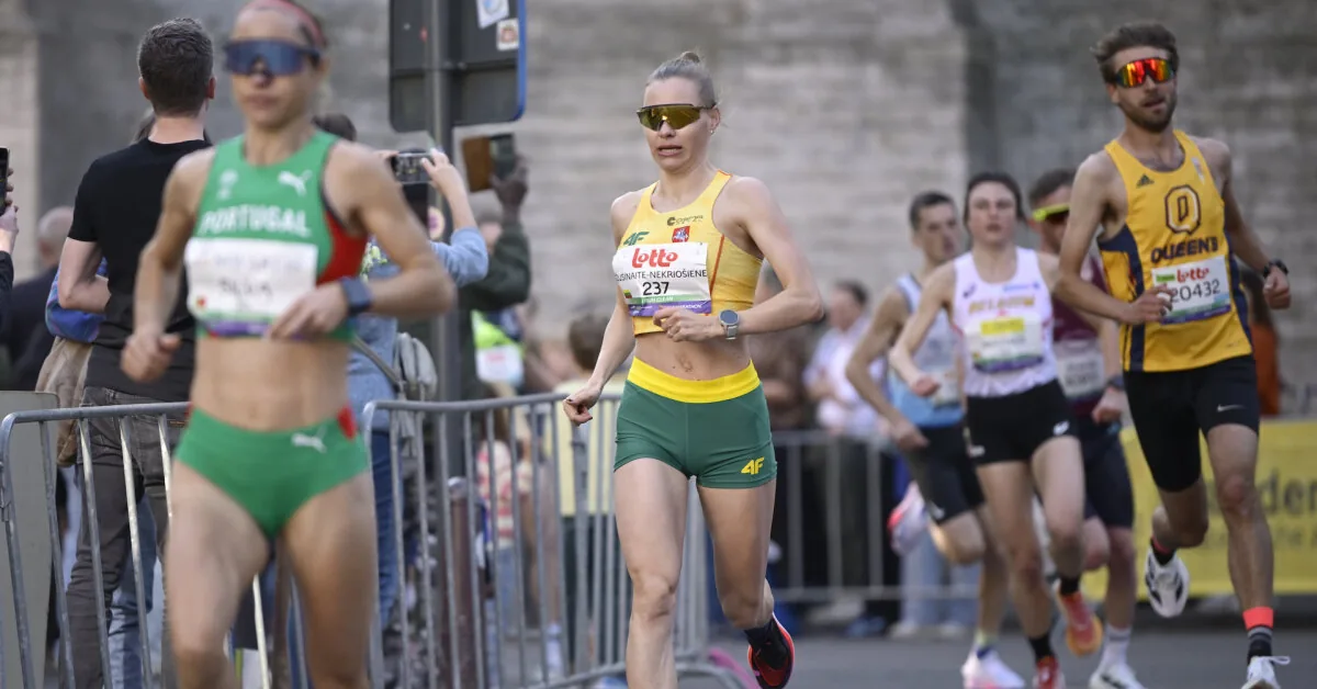 Vaida Žūsinaitė-Nekriošienė – in the top 30 of the European Championship marathon