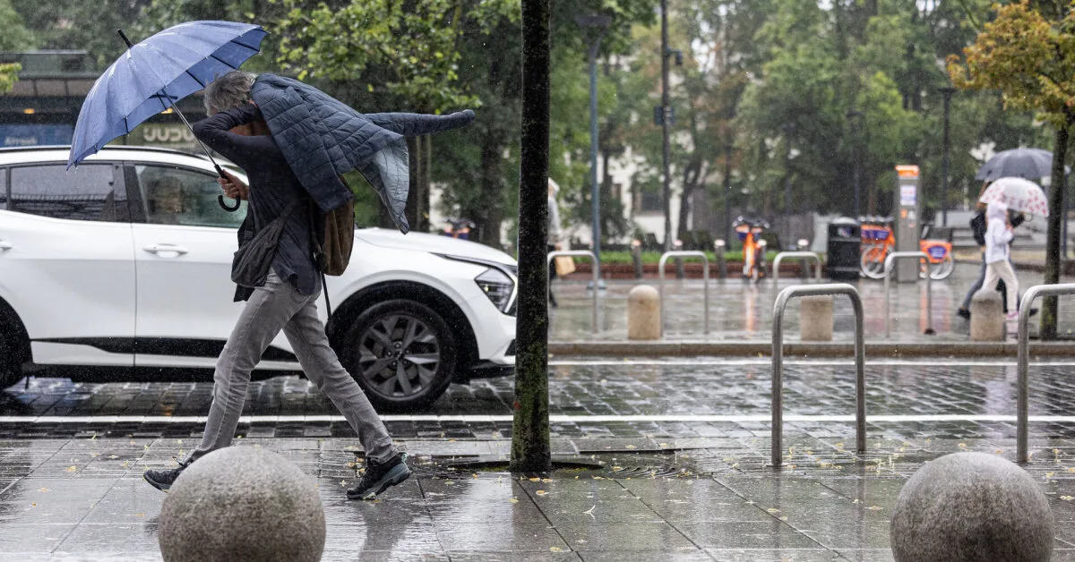Meteorologists: In Skuodas, a third of the monthly norm of rain fell in a few hours