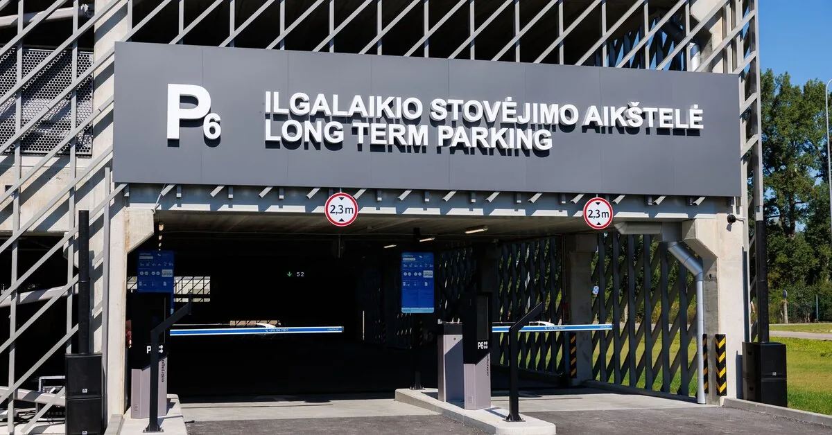 See: New multi-storey car park at Kaunas Airport