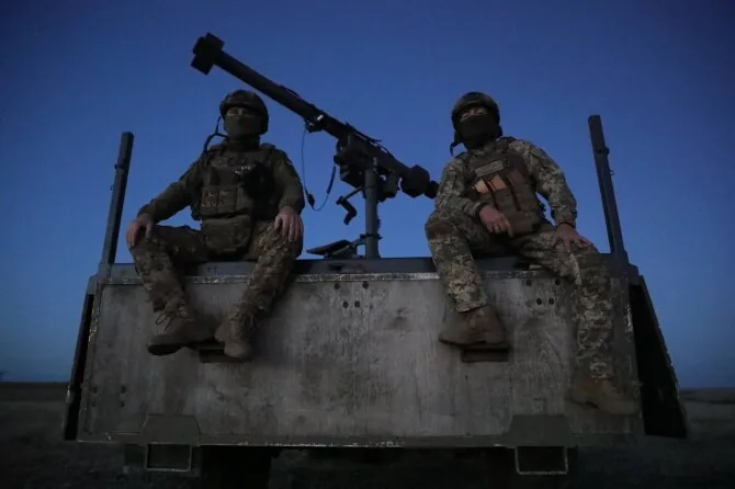 Ukrainian soldiers / Vira Svitlo/SIPA / Vira Svitlo/SIPA