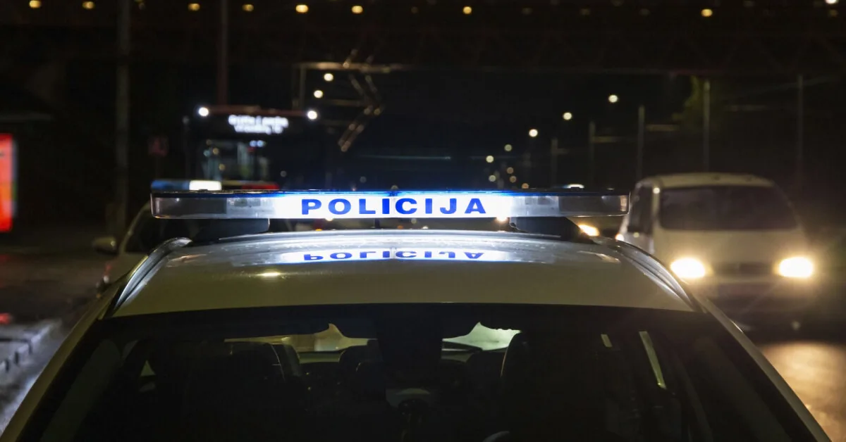 Incident with a knife in Dainava Park: 12-year-old detained