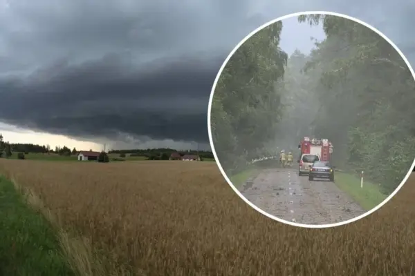 The weather forecaster became a witness to a powerful storm: told how it all happened