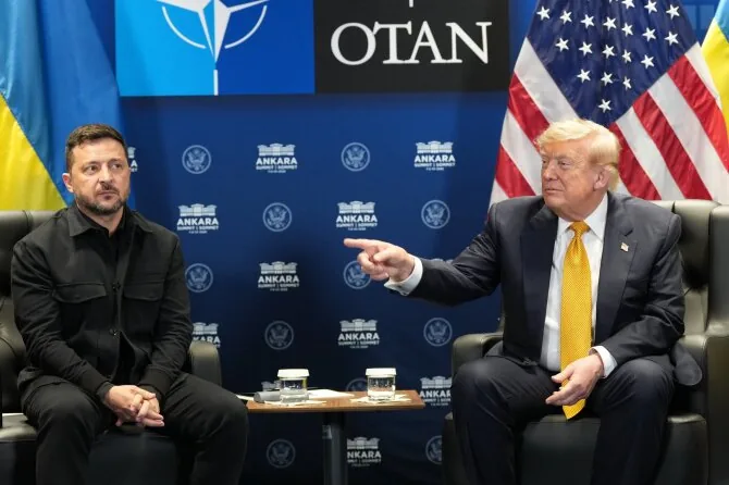 AP/ „Scanpix“/Volodymyr Zelensky, Donald Trump