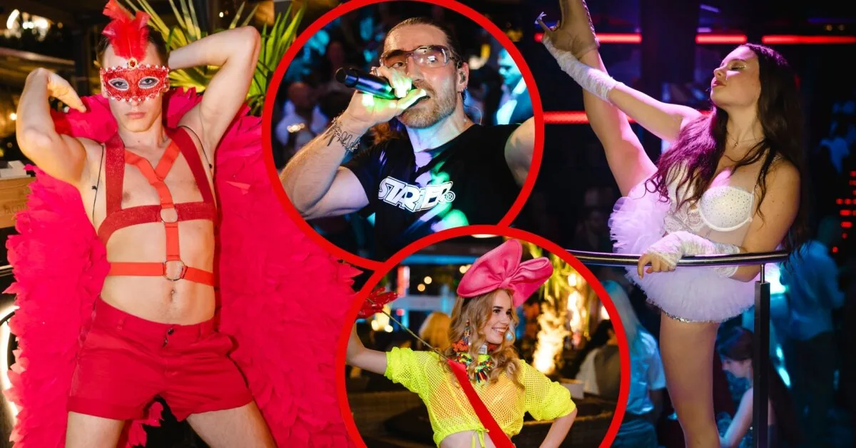 In Palanga – partying until dawn: Vagelis also made hot bodies dance