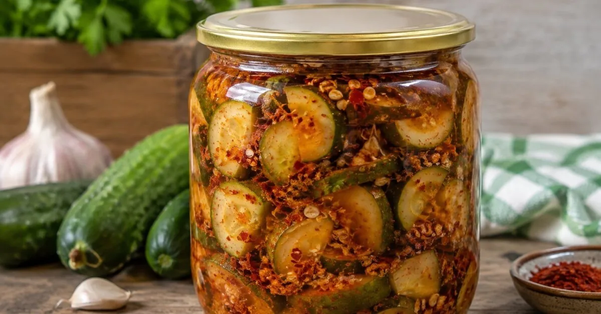 Cucumbers with hot pepper for winter: Rita's recipe you won't be able to resist