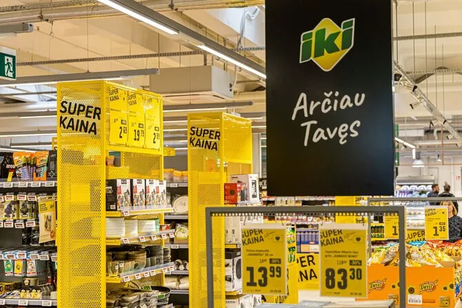 „Iki“ photo/Bananas per kilogram – only 0.55 Eur, and that's not all: „Iki“ week ends with very strong offers