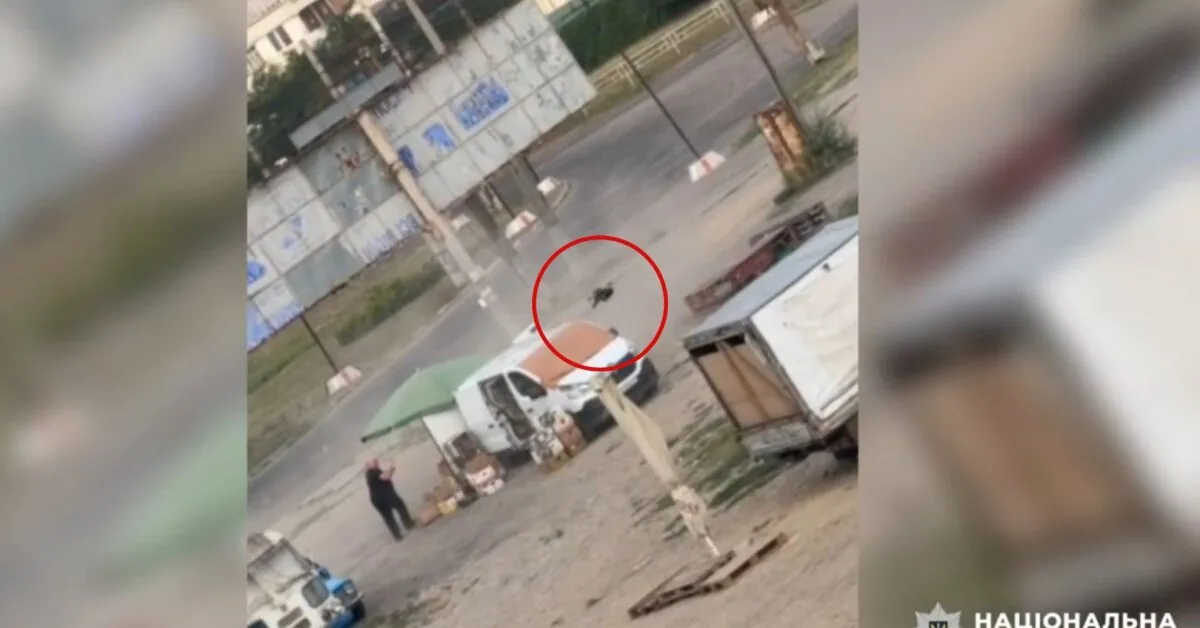 Ukraine outraged that a Russian drone struck a market vendor: "They are deliberately hunting civilians"