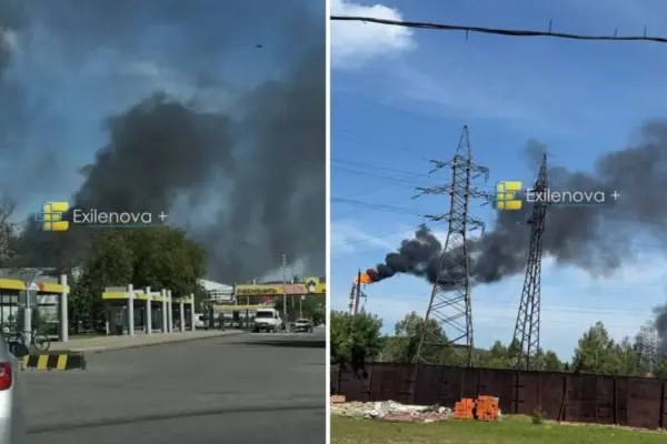 An oil refinery is burning in Russia – it is 6 thousand km from Ukraine