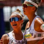 Three Lithuanian beach volleyball pairs start battles at the European Championship
