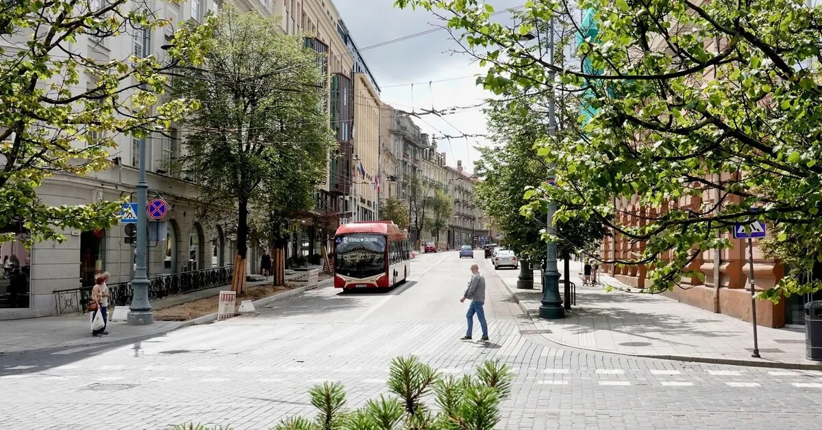 Remontuos centrinę Vilniaus gatvę: kiek laiko užtruks darbai?