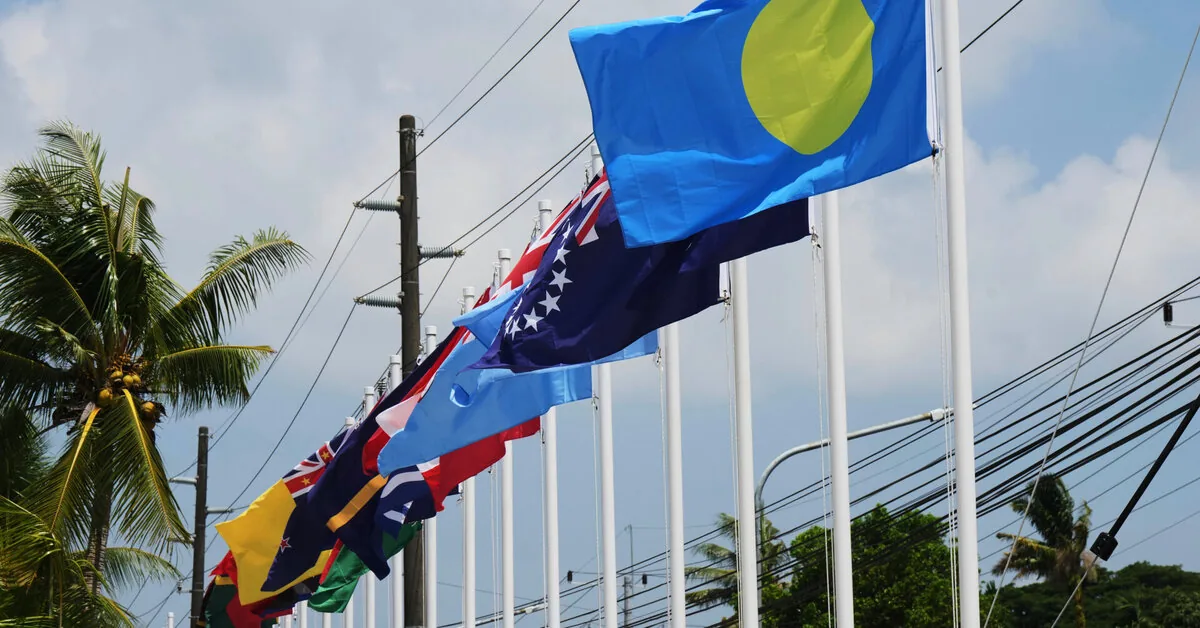 Leaders of the Pacific Ocean countries meet on Palau Island: Tension between China and Taiwan