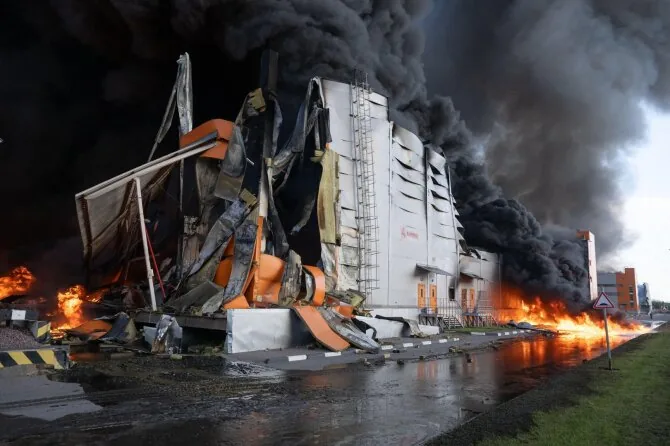 Alamy/Scanpix/Ukraine attacked Wildberries logistics center in Russia