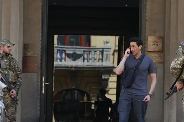 Adrien Brody and Sean Penn began filming a thriller about sabotage against Nord Stream