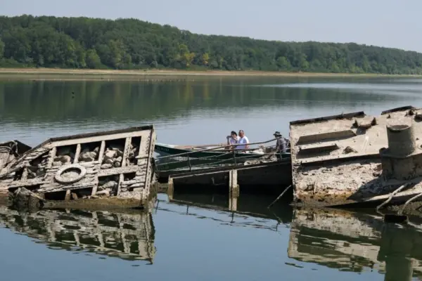 The waters of the Baltic Sea reveal the past: warships, Roman structures, and ancient bones have emerged