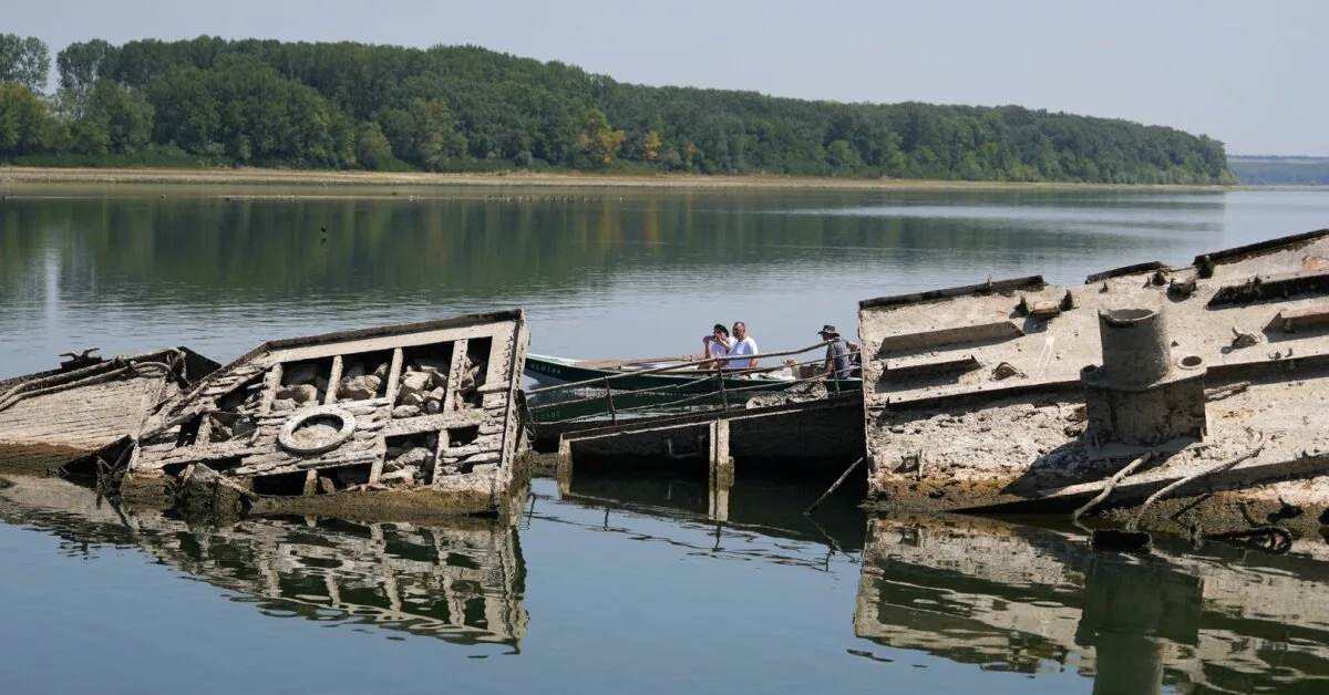 The waters of the Baltic Sea reveal the past: warships, Roman structures, and ancient bones have emerged
