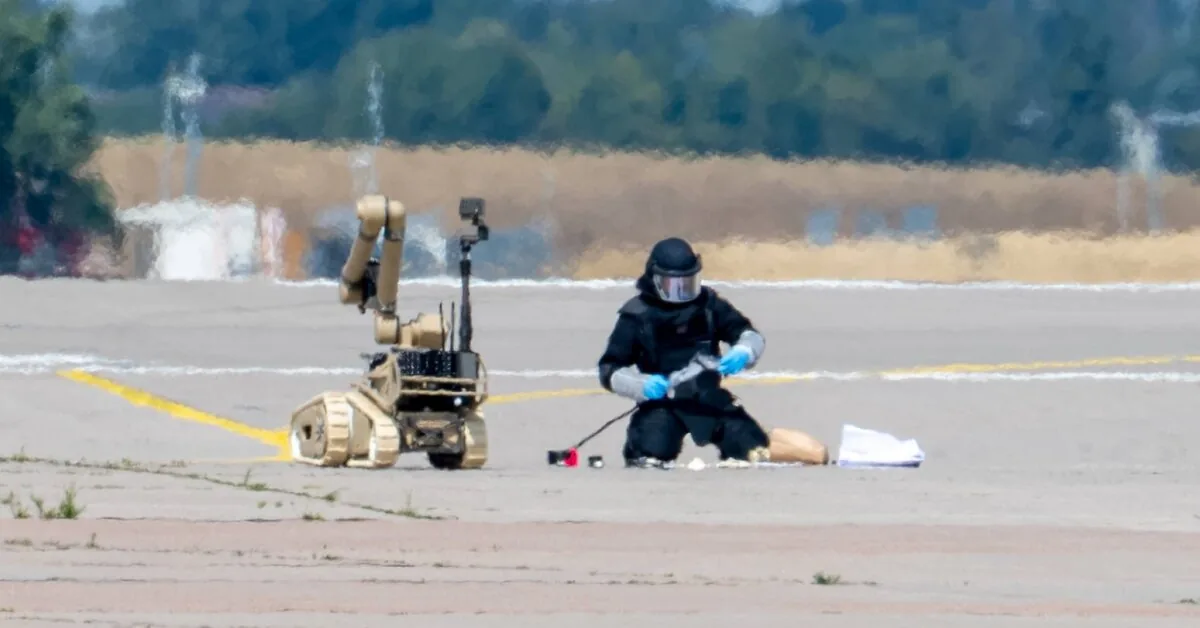 "Brave and courageous": revealed who could have saved Leipzig airport from a drone explosion