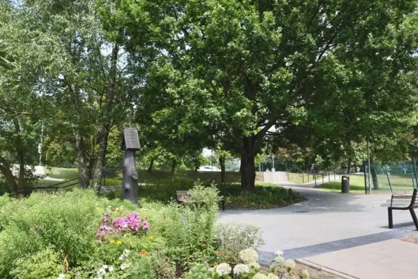 Park renovated in Šeškinė