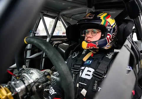 Rokas Baciuška in the FIA European Rallycross Championship