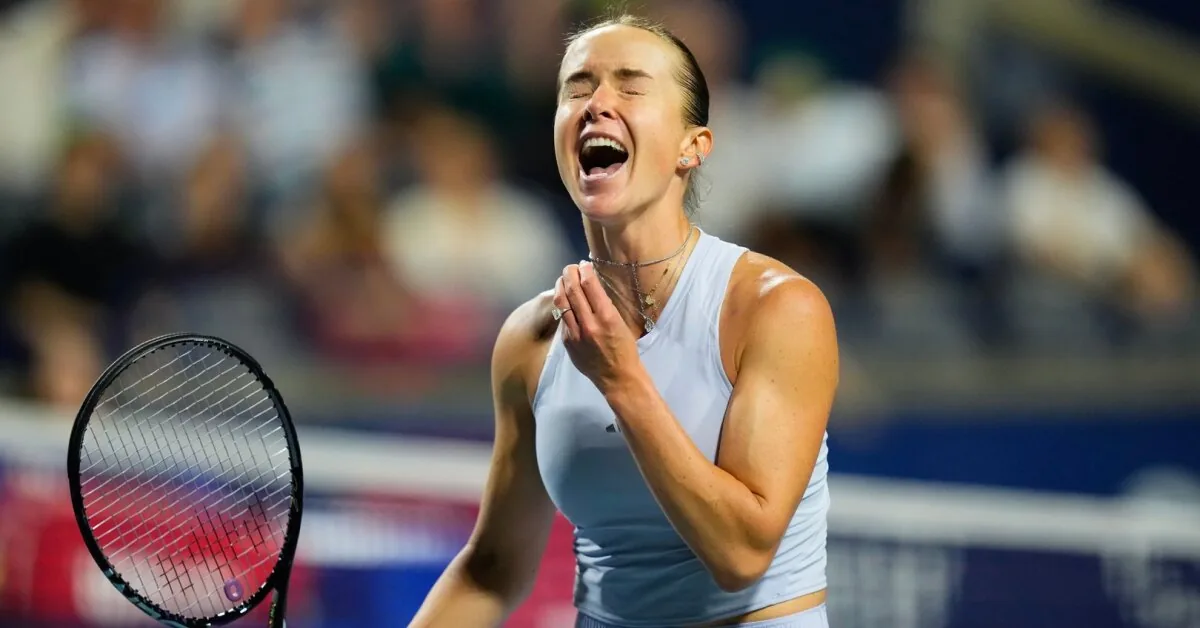 Svitolina, overcoming a cramp, returned to the semifinals in Toronto after 9 years