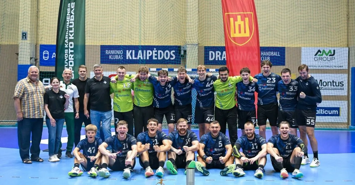"Dragūnas" handball players started the season victoriously: triumphed in an international tournament
