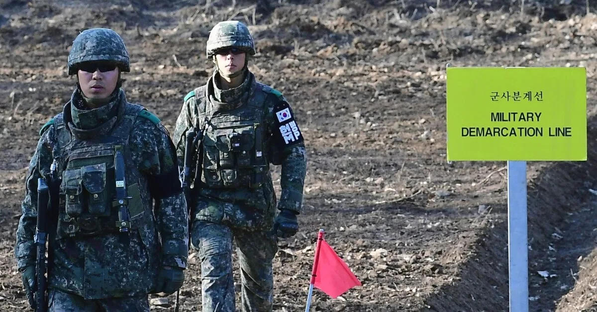 South Korea fired shots: North Korean soldiers crossed the demarcation line
