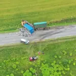 Terrifying head-on collision between BMW driver and MAN truck – a mystery for investigators