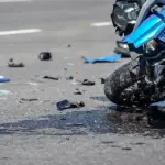 At Tauragė intersection, BMW failed to yield to motorcycle – Kawasaki driver injured