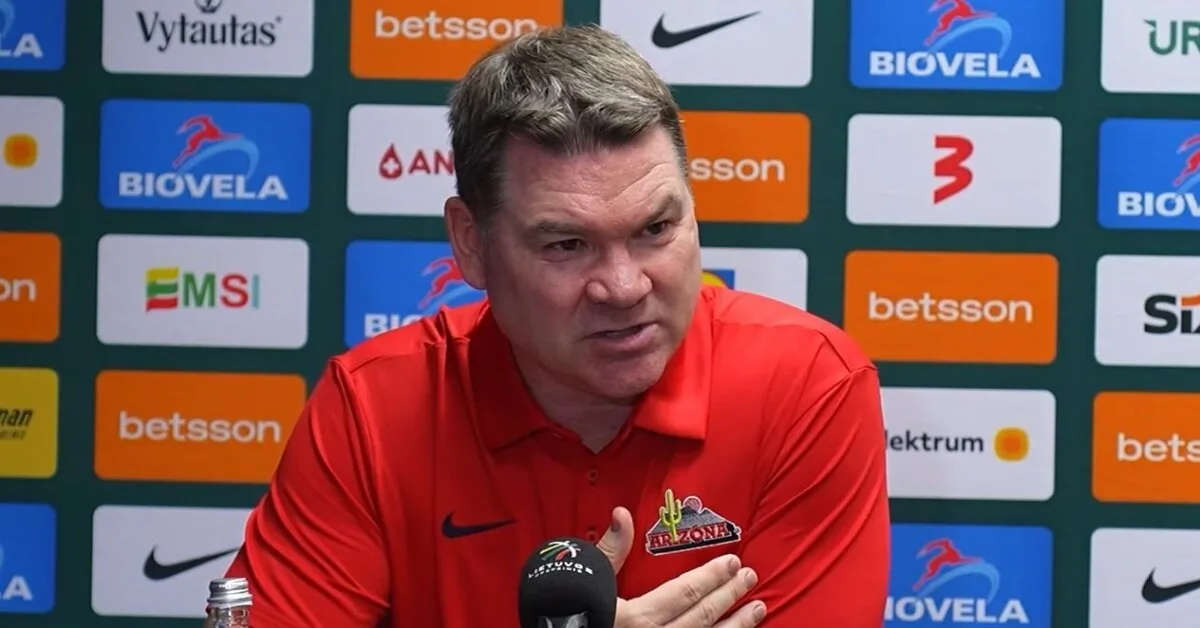 Arizona's coach wants to ignite the Lithuanian national team: "You have to regain that passion that is in your basketball DNA"