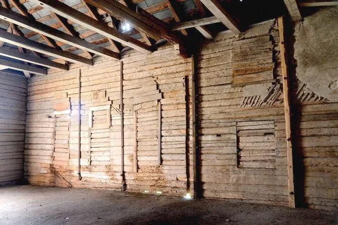 Photo by Anykščiai Arts Center / Kurkliai Synagogue before restoration