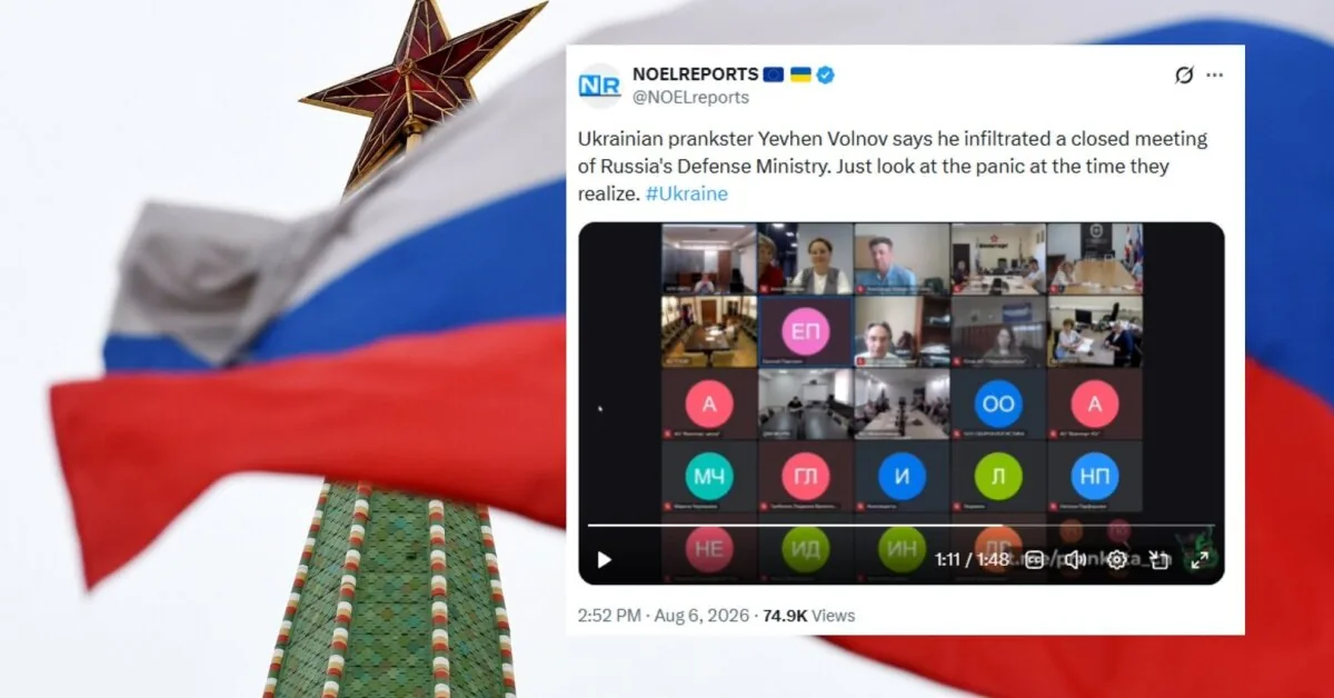 Prank on Russian officials: Ukrainian intruded into a secret conversation and caused panic