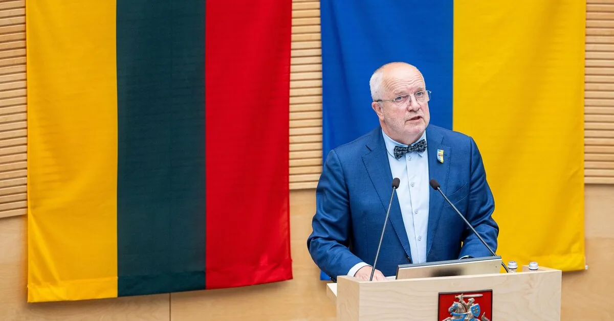 Juozas Olekas: The situation of Laura Matjošaitytė is concerning, the committee is tasked with gathering information