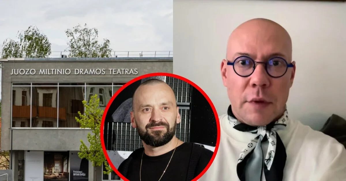 Netylant voices at the Miltinis Theatre – Gytis Ivanauskas dared to speak: "I know everything firsthand"