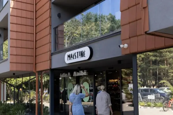 Tailored for the wealthy? There are only two such stores on the seaside