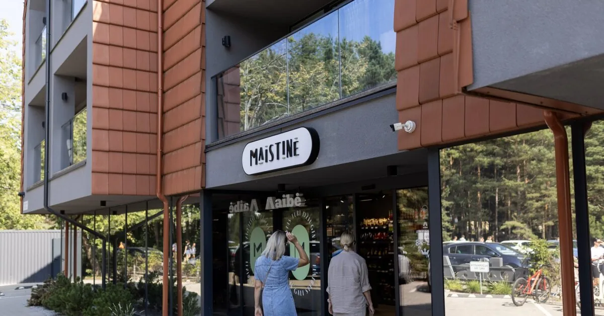 Tailored for the wealthy? There are only two such stores on the seaside