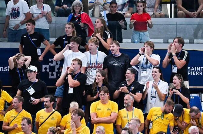 LTU Aquatics/Dariaus Kibirkščio nuotr./Europos plaukimo čempionato akimirka.