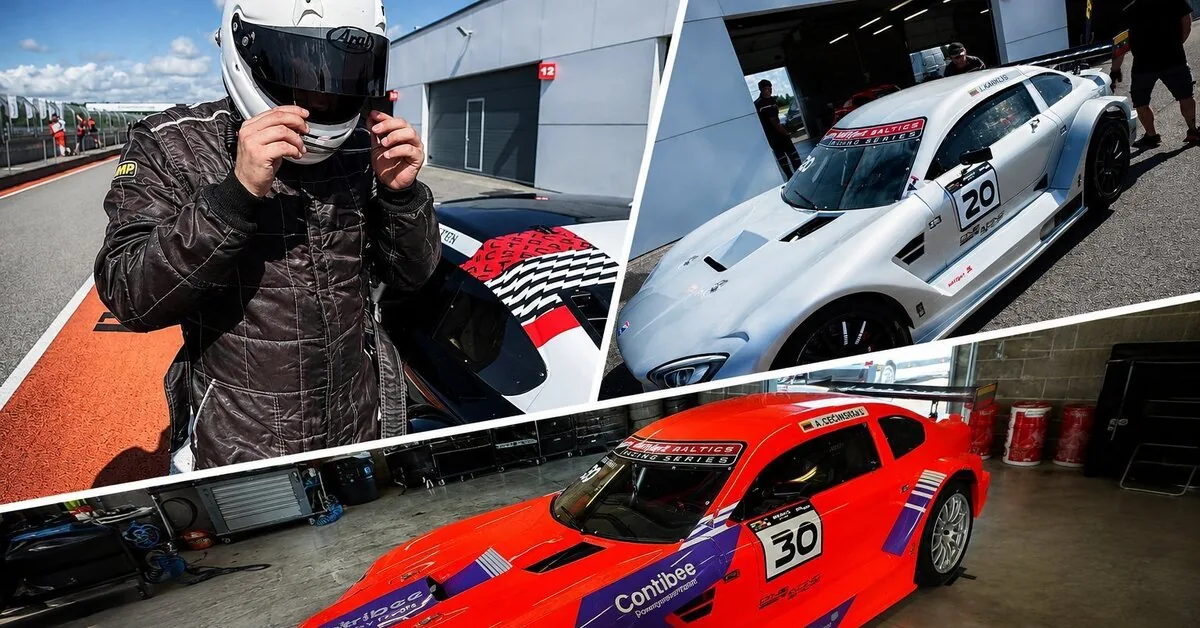 „Mitjet“ racing series – on the home stretch: tests in Estonia, Kaunas, and the „Red Bull“ ring