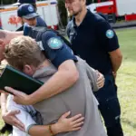 Firefighters who helped extinguish forest fires in Southern France welcomed in Vilnius