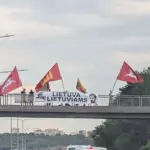 In the heart of Vilnius, a nationalist march was attacked by several dozen people: the police intervened