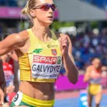 Galvydytė, who sprinted excellently at the end of the race, is fourth in Europe